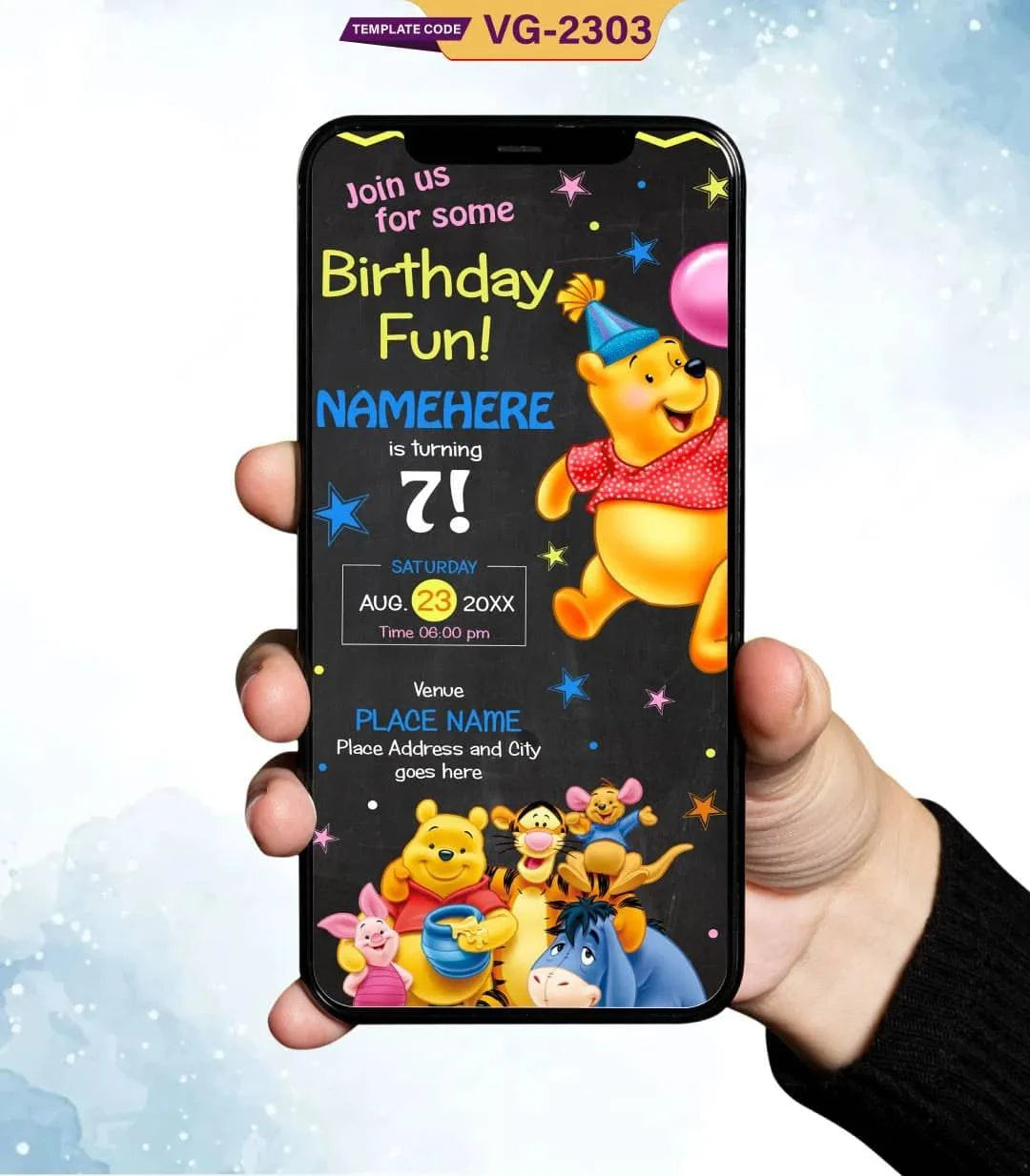 Winnie the Pooh Invitations