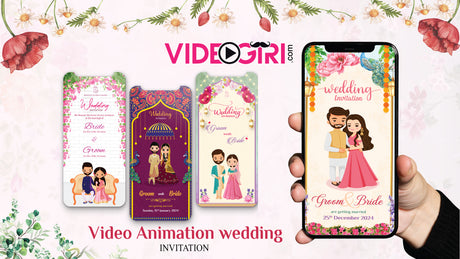 Online Animated Wedding Invitation Video Maker