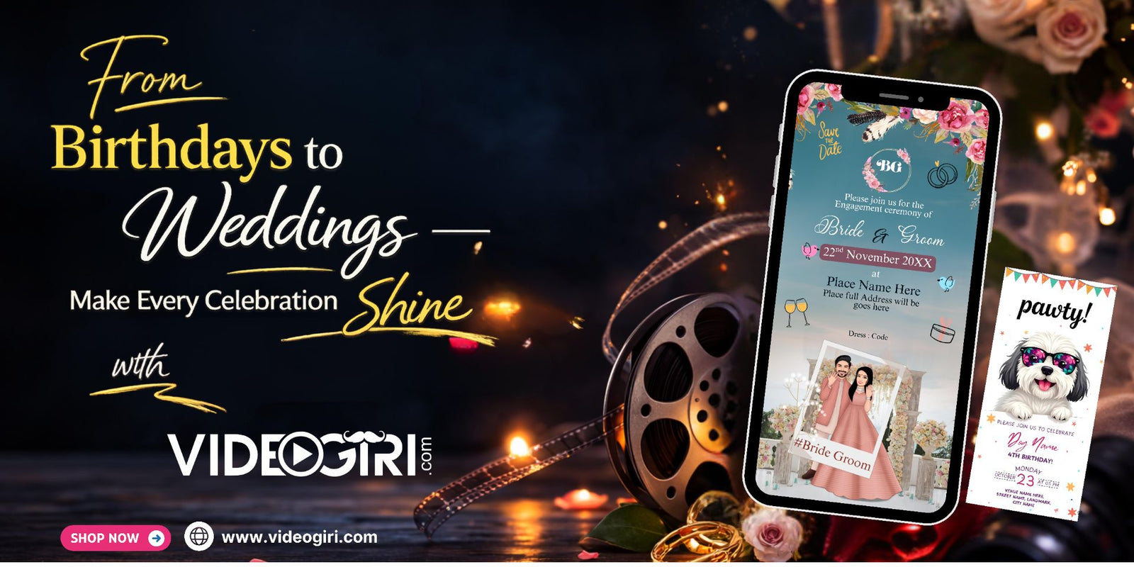 From Birthdays to Weddings – Make Every Celebration Shine with VideoGiri