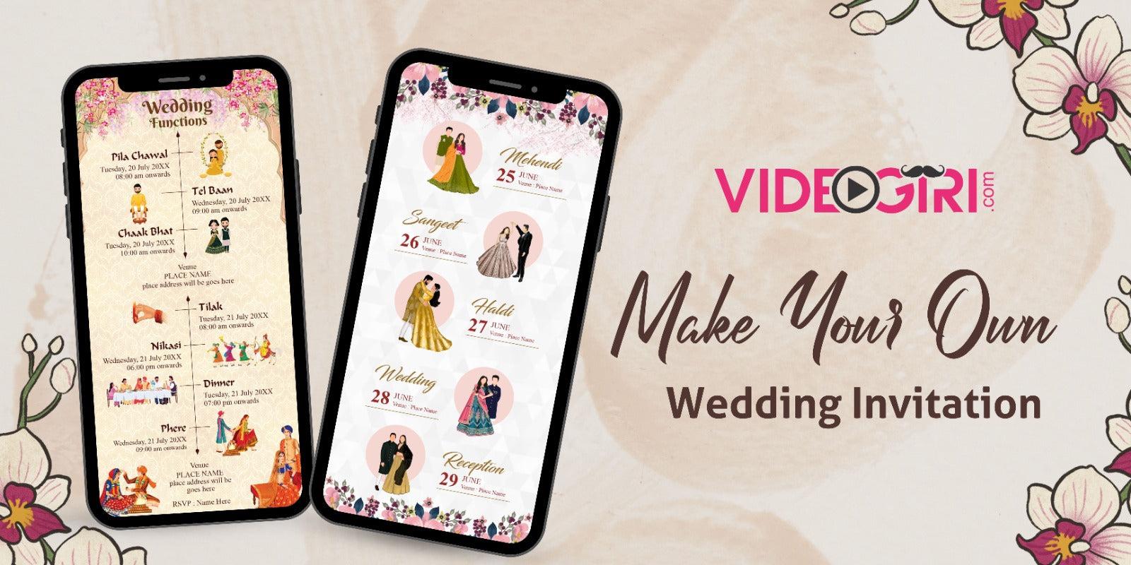 Make Your Own Wedding Invitation Video