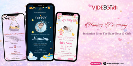 Naming Ceremony Invitation Ideas for Baby Boys and Girls