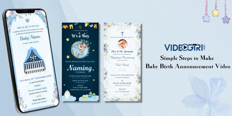 Simple Steps to Make Baby Birth Announcement Video