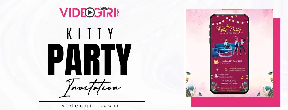 Kitty party invitation