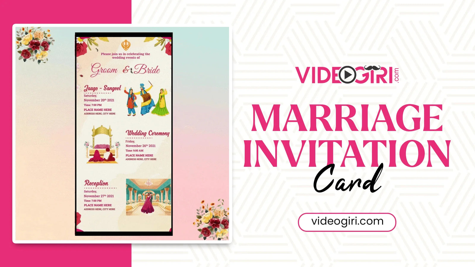 Common Mistakes to Avoid While Designing Your Marriage Invitation Card