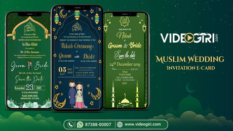 muslim wedding invitation