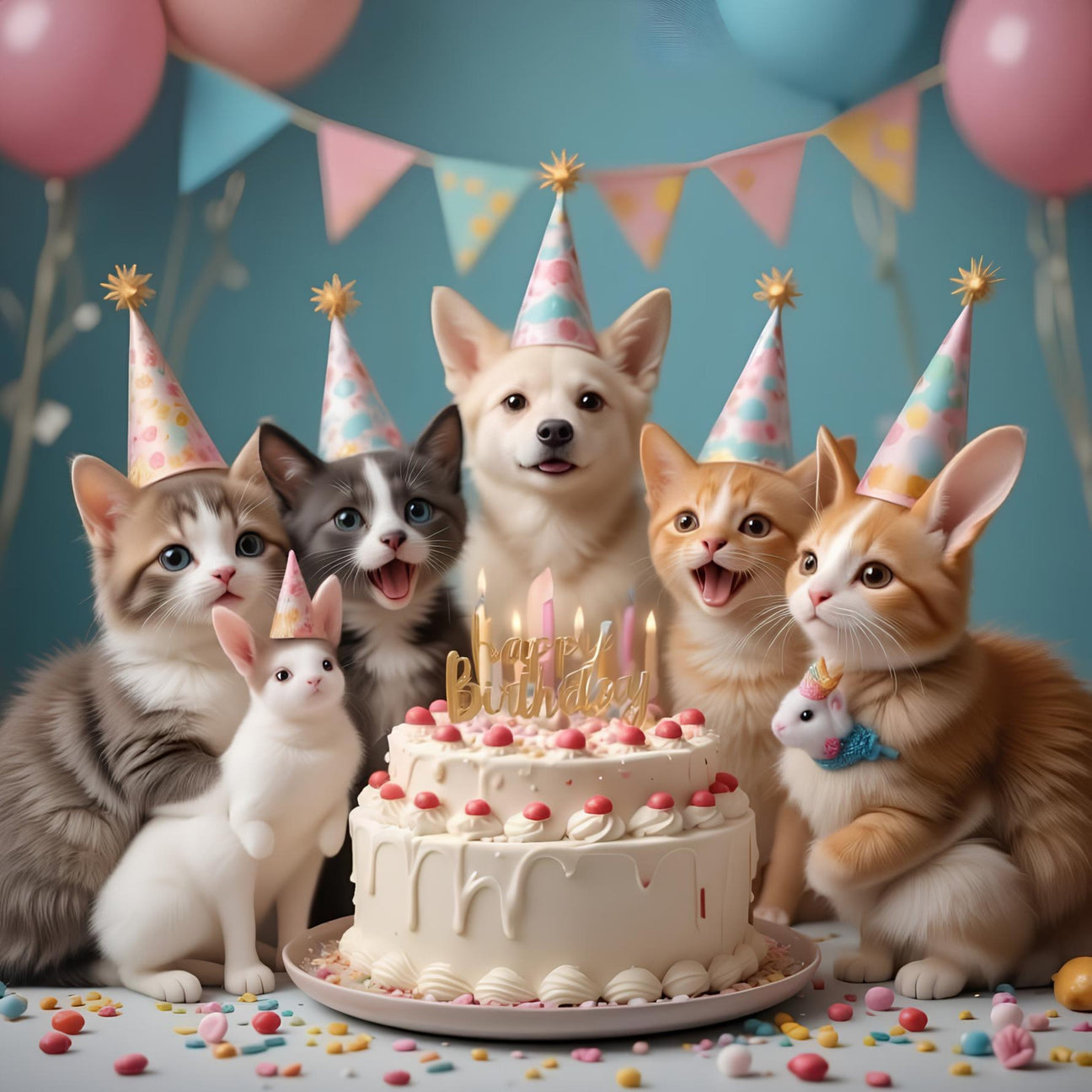 Pet Birthday Party Invitations