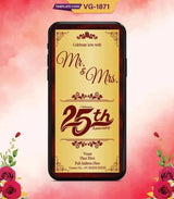 25th Wedding Anniversary Invitation