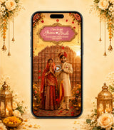 AI Animated Rajasthani Wedding Invitation Video