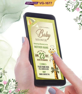 Adorable Baby Shower Invitation