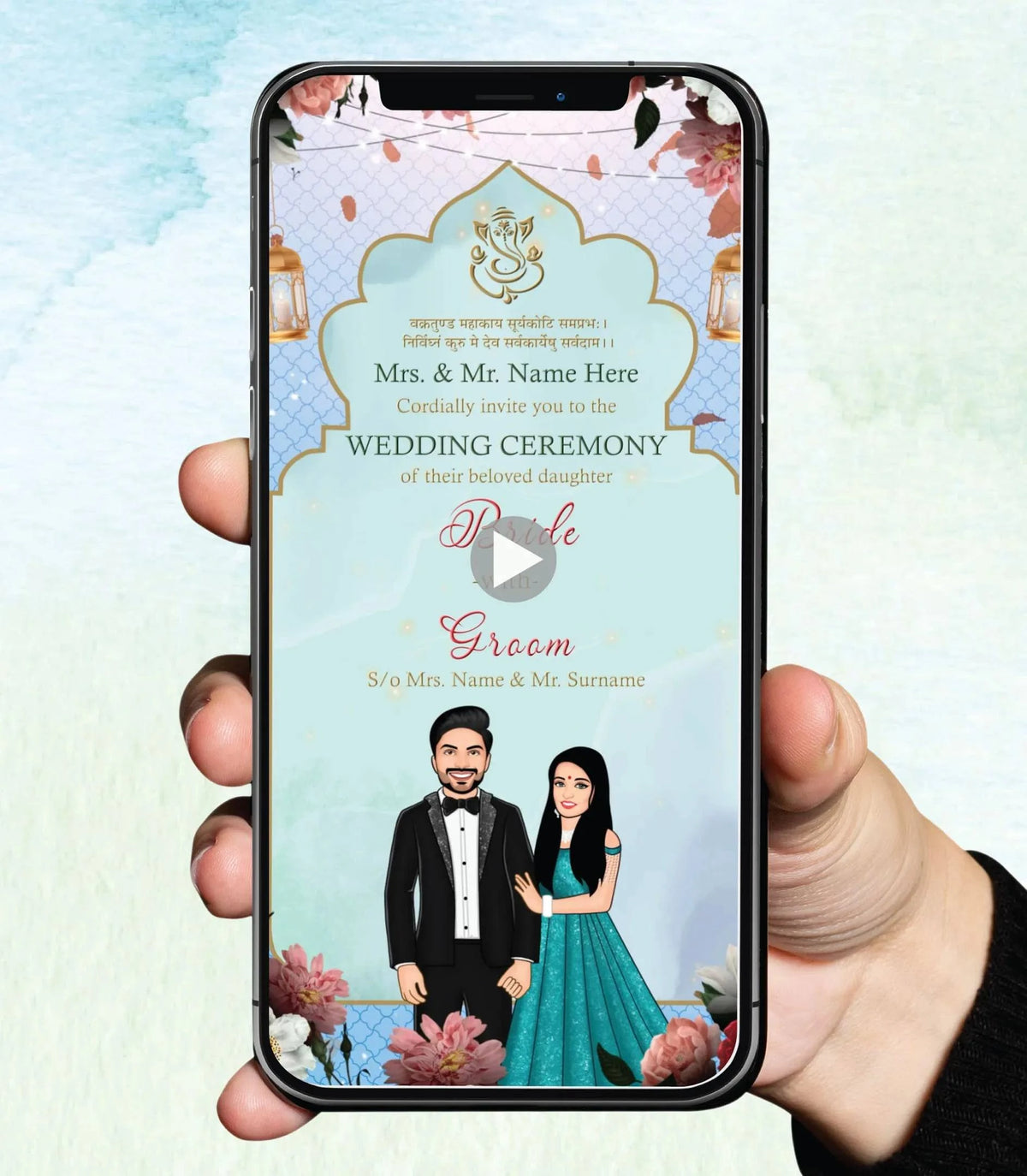 Digital Invitation Animation Digital animated wedding invitation | Honestweddingadvice.com