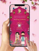 Animated Cartoon Wedding Invitation Video 