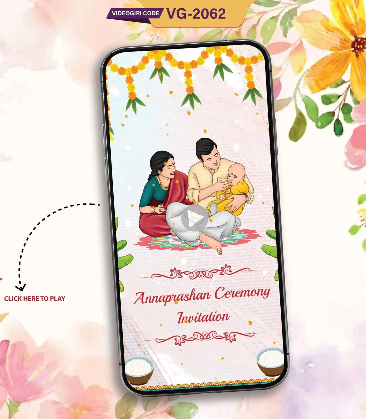 Annaprashan Ceremony Invitation Video