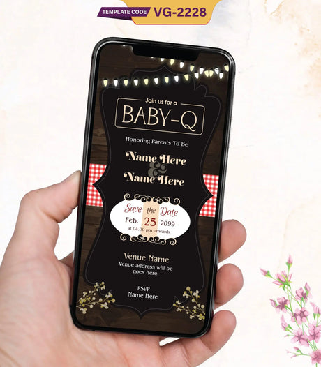 BaByQ Baby Shower Invitations 