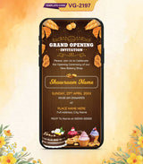 Bakery Shop Opening Invitation 