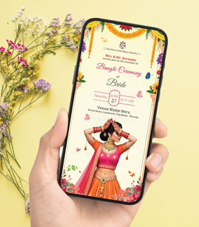 Bangle Ceremony Invitation 