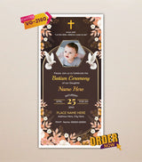 Baptism & Christening Invitation
