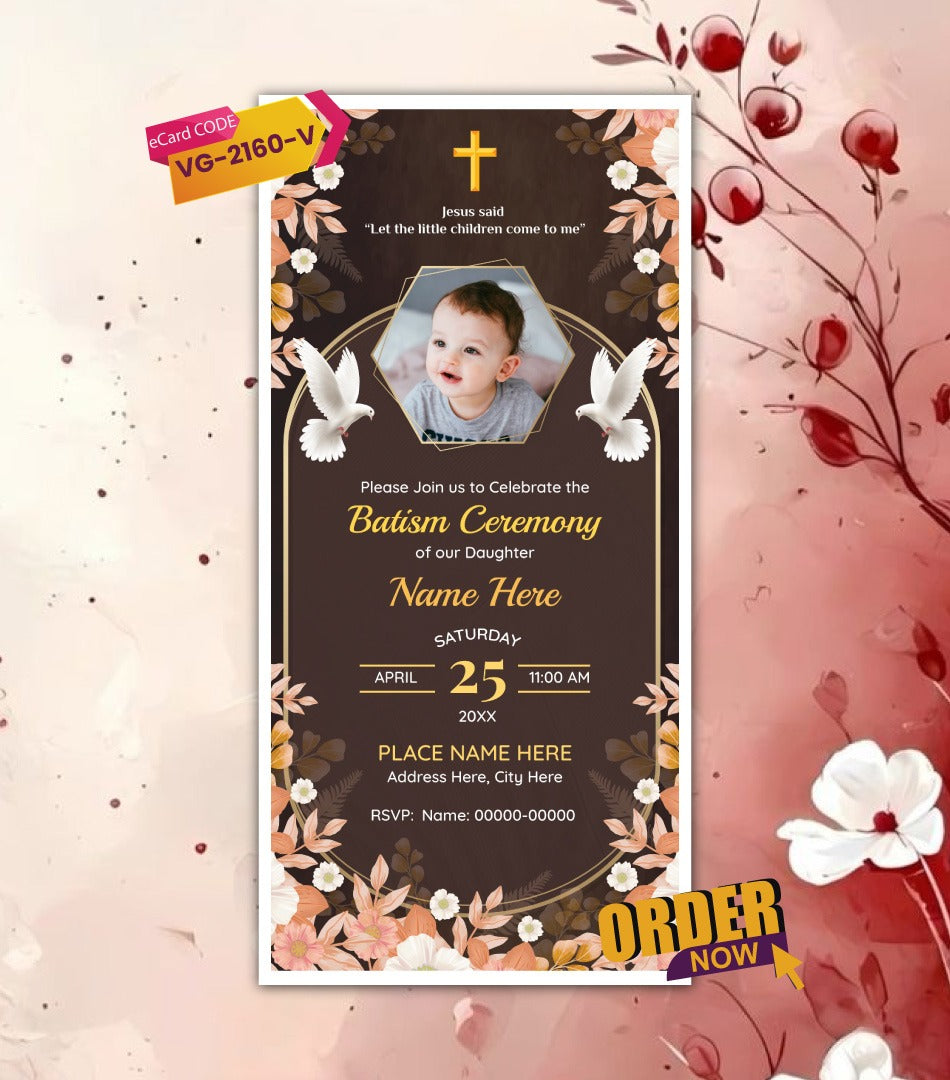 Baptism Invitation Video