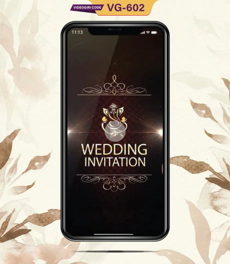 Best Hindu Wedding Invitation Videos | VG-602