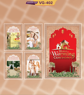 Best Housewarming Ceremony Invitation Video | VG-402 - VideoGiri