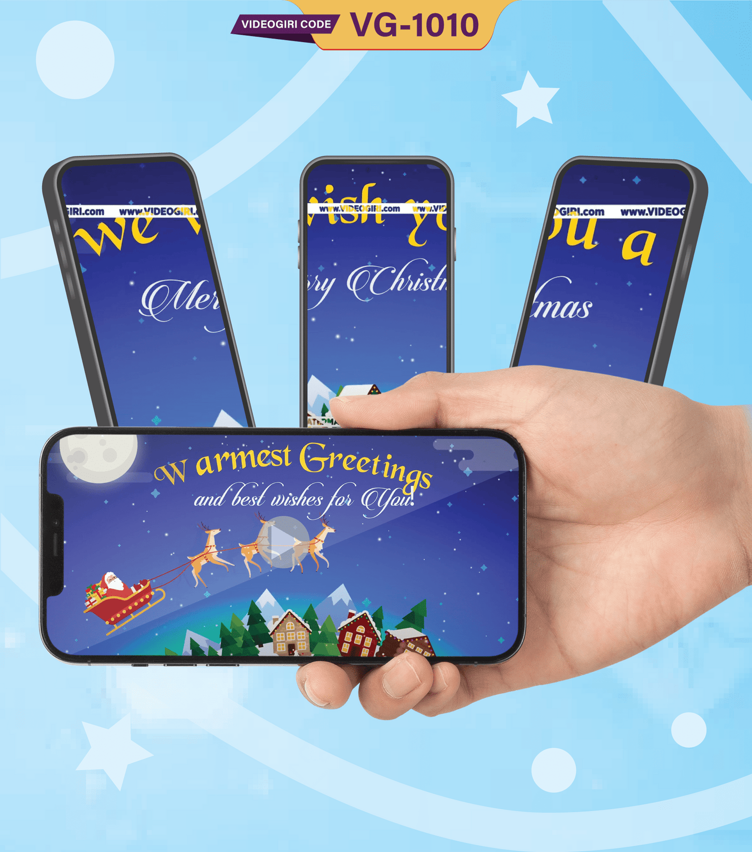 Best Merry Christmas Wishes Animation Video, Christmas wishes, Christmas | VG-1010 - VideoGiri