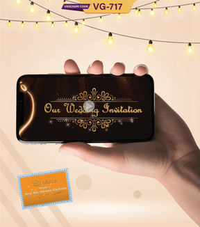 Best Traditional Hindu Wedding Invitation Video | VG-717 Updated Version Groom Side - VideoGiri