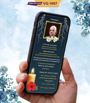 Bhog And Antim Ardas Invitation