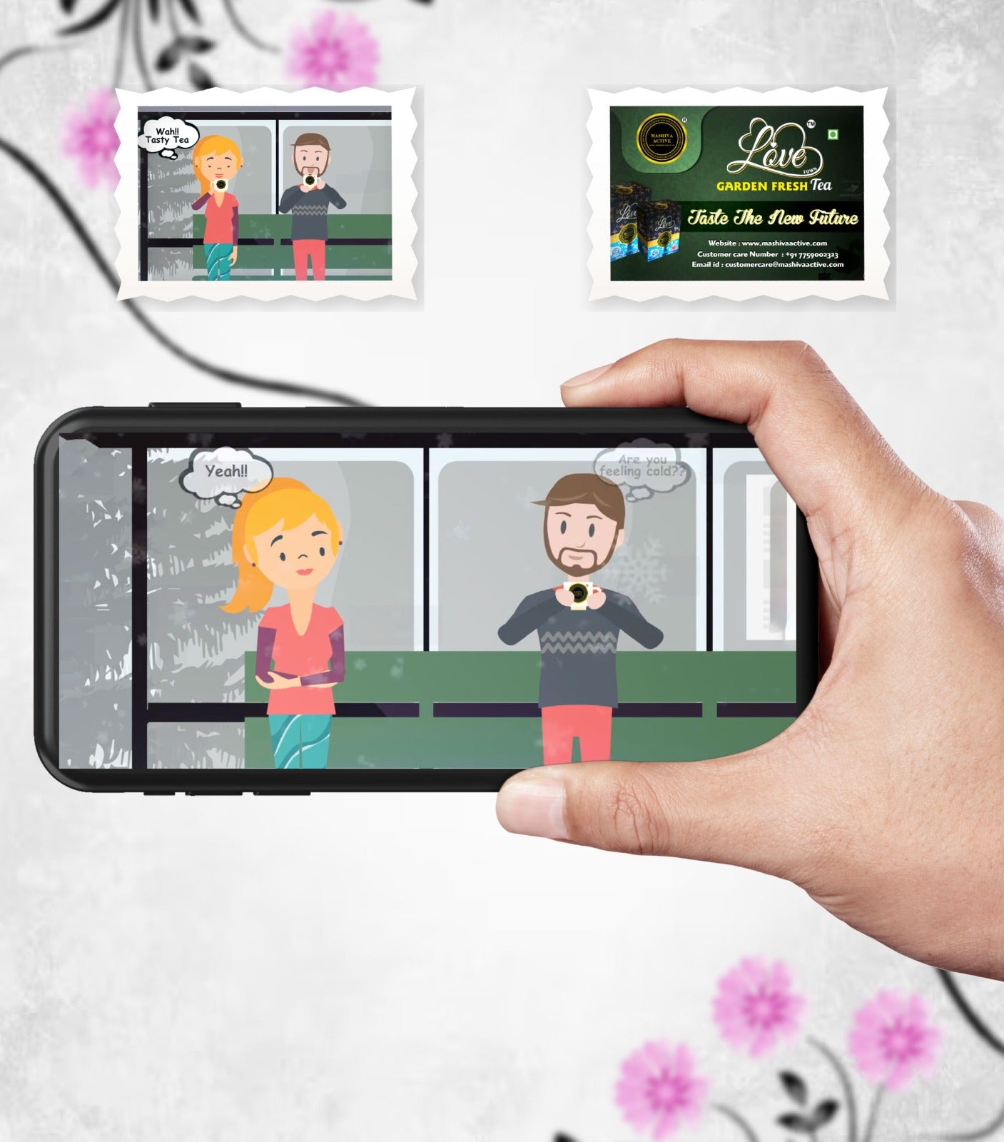 Brand Promotion Video Makers  Love Town Tea, Taste the new future