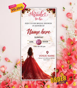 Bride To Be Bridal Shower Invitation