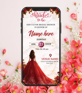 Bride To Be Bridal Shower Invitation