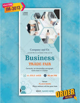 Business Trade Show Invitation Card