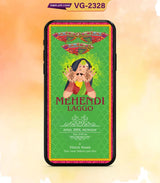 Caricature Rajasthani Wedding Invitation | VG-2328