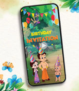 Chhota Bheem Birthday Invitation Video