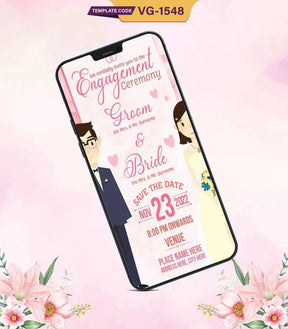 Christian Engagement Invitation 