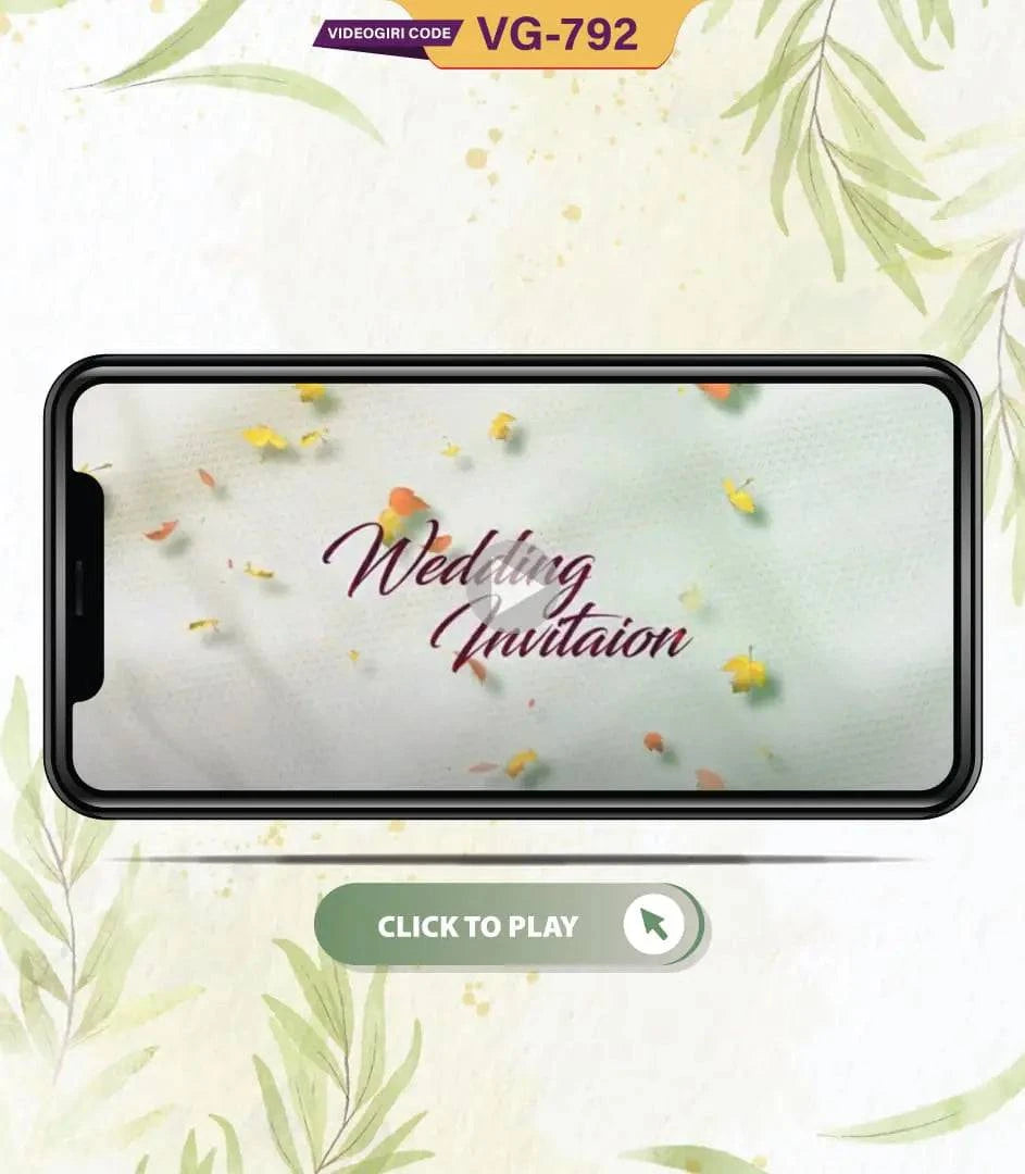 Christian Wedding Invitation Video