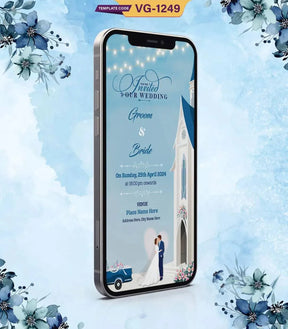 Church Wedding Invitation 