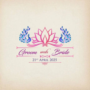 Custom Wedding Logo Design