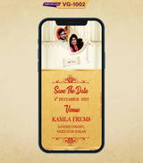 Customized Wedding Invitation eCards Online | VG-1002 - VideoGiri