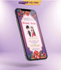 Cute Couple Wedding Invitation Card | VG-1164 - VideoGiri