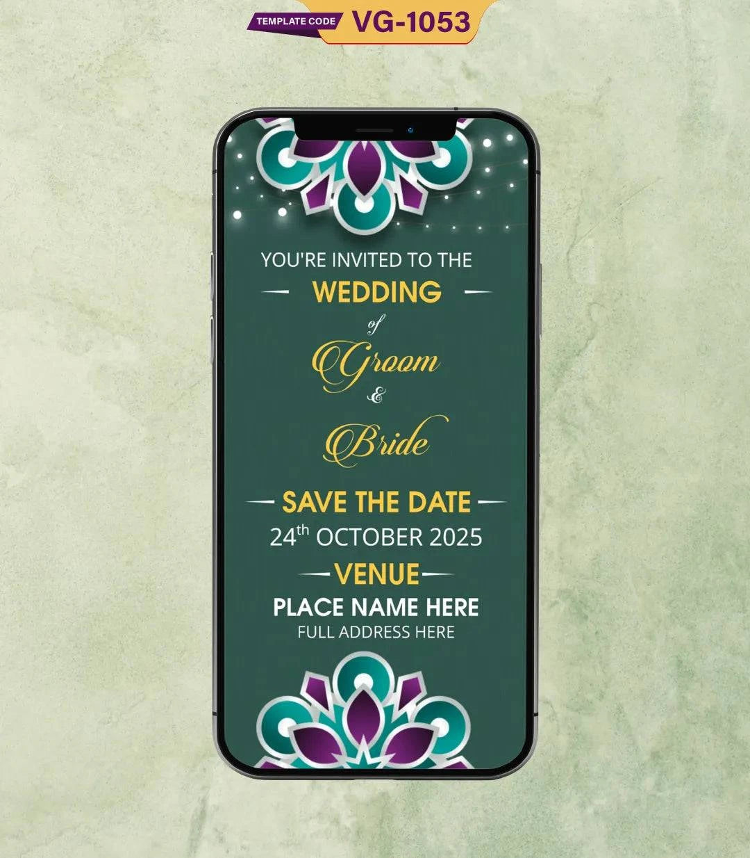 Cute Wedding Invitation Ecard