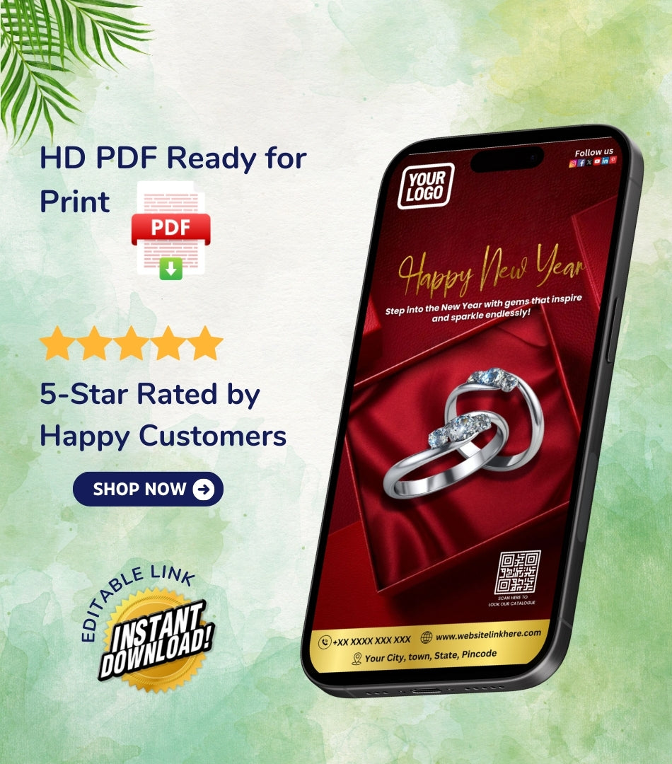 DIY Happy New Year Wishes for Jewellery Business 