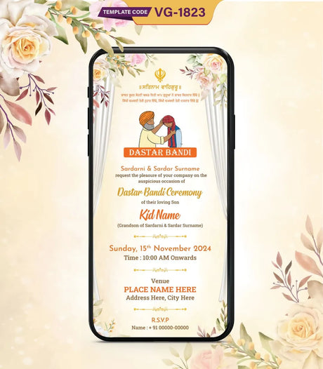 Dastar Bandi Invitation