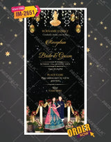 Digital Reception Invitation Card