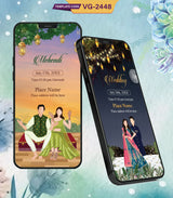 Digital Wedding Invitation PDF Card | IM-2448