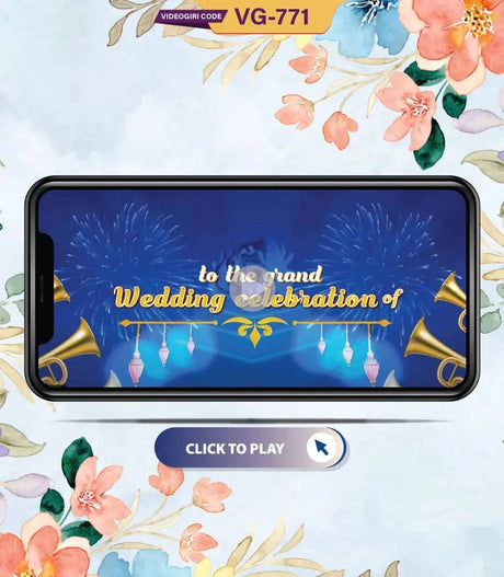 Digital Wedding Invitation Video