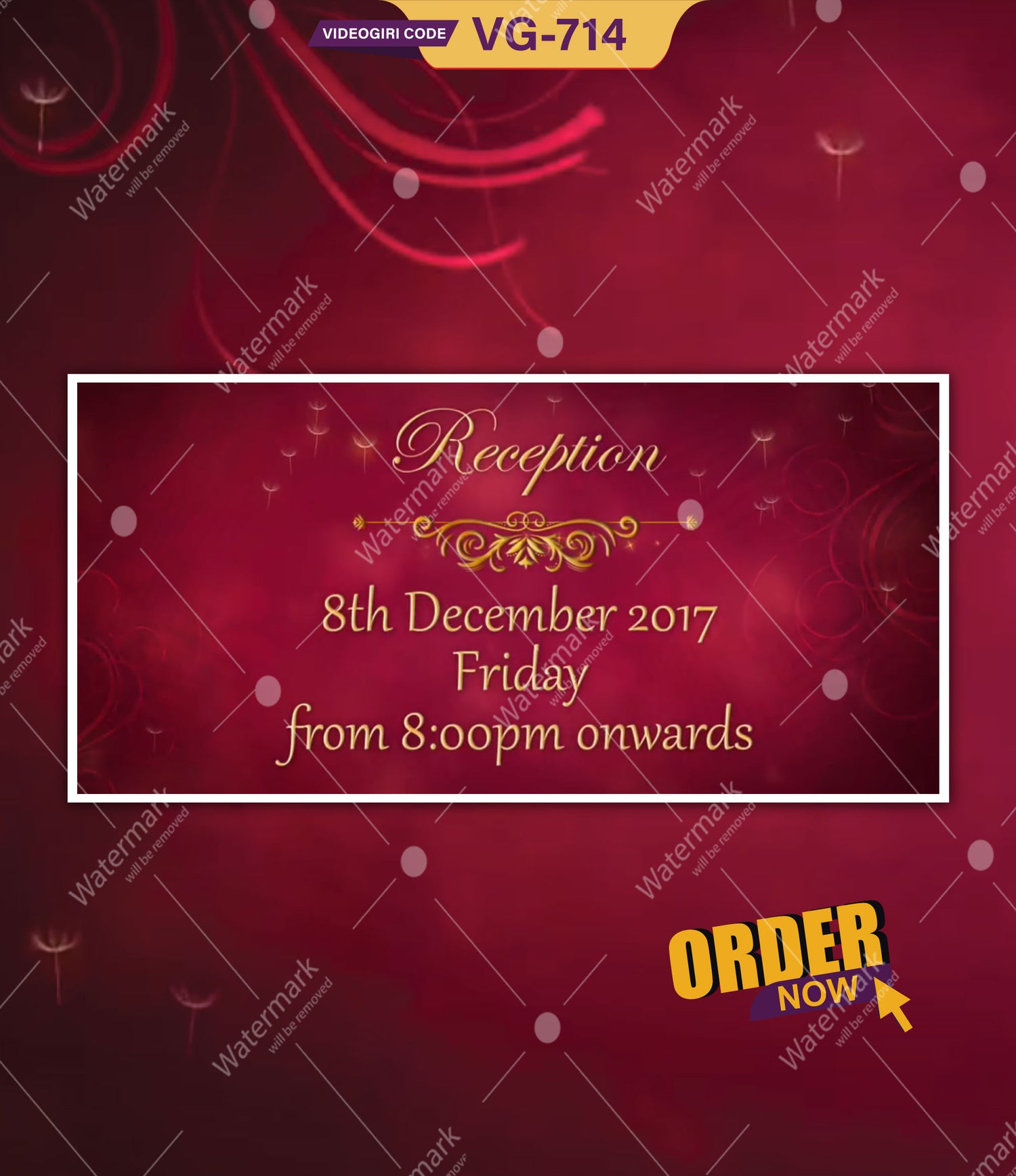 Digital Wedding Invitation Video In Royal Look With Ganesh Ji