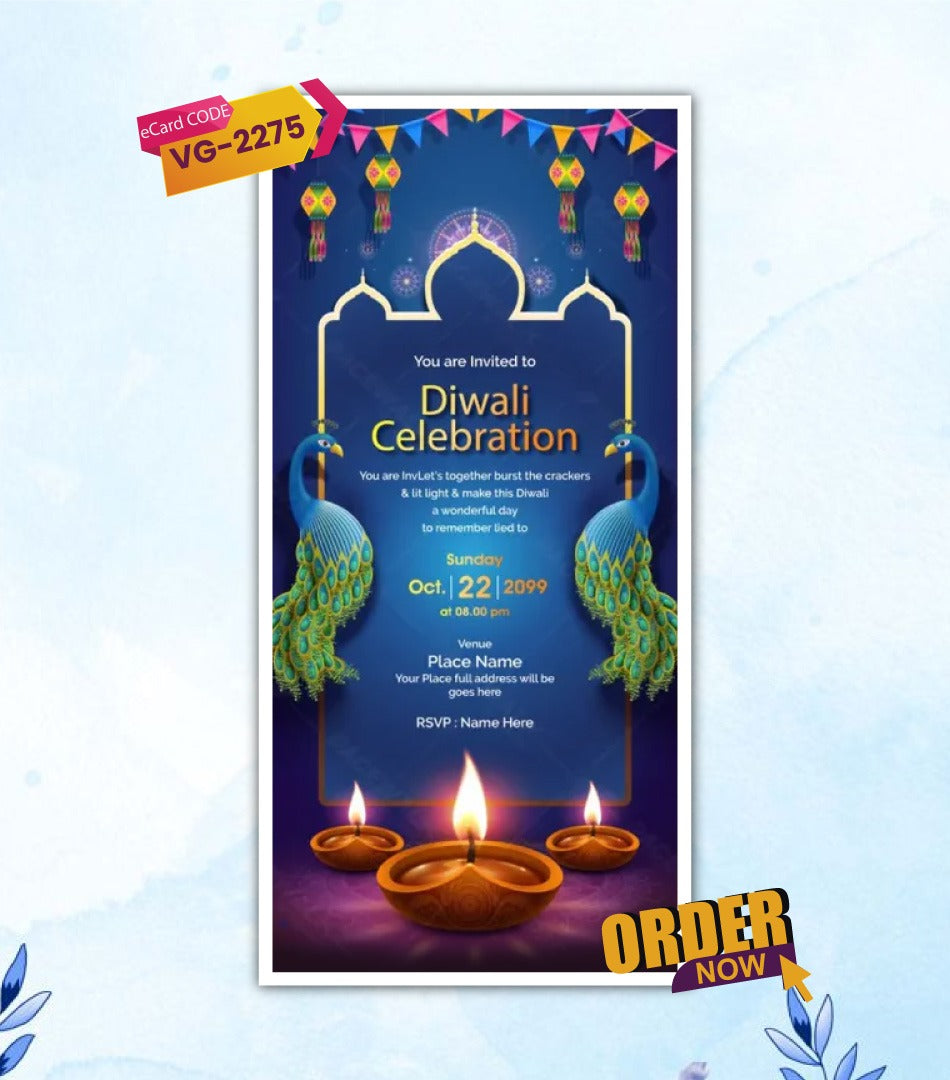 Diwali Celebration Invitation