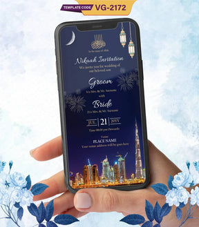 Dubai Wedding Invitation