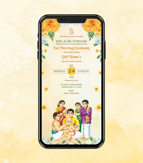 Ear Piercing Invitation Video