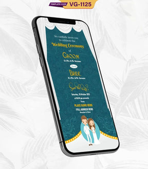 Elegant Christian Wedding Invitation