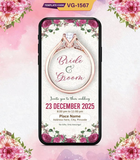 Engagement Invitation Card Online